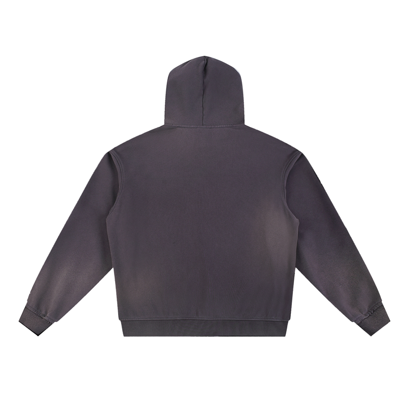 Pleasant Dreams Sun Fade Frayed Fleece Hoodie