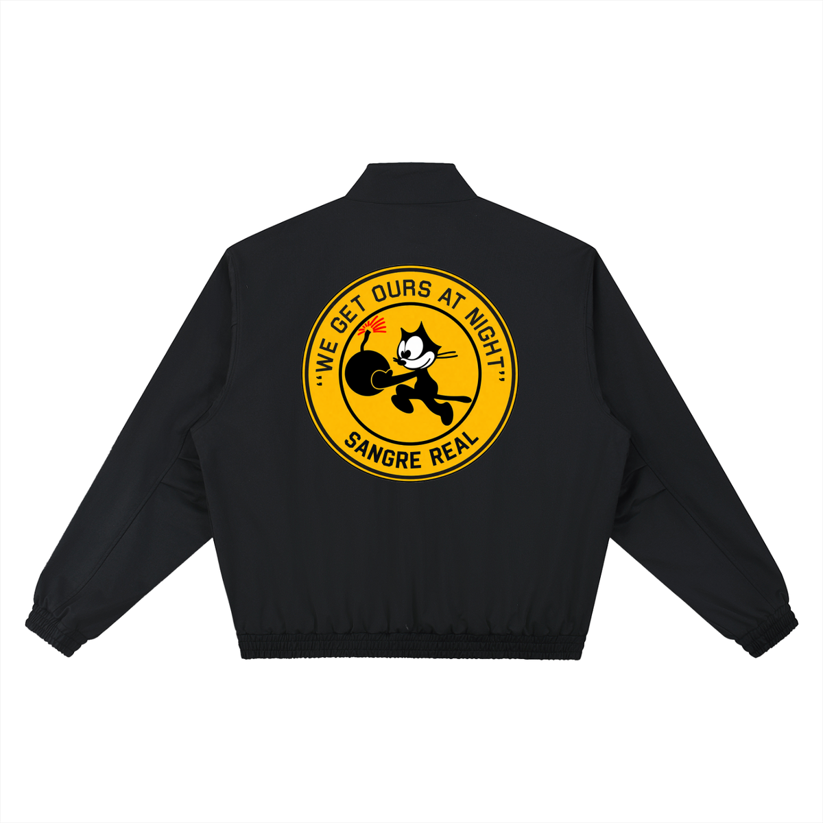 Strike Stand Collar Bomber Jacket