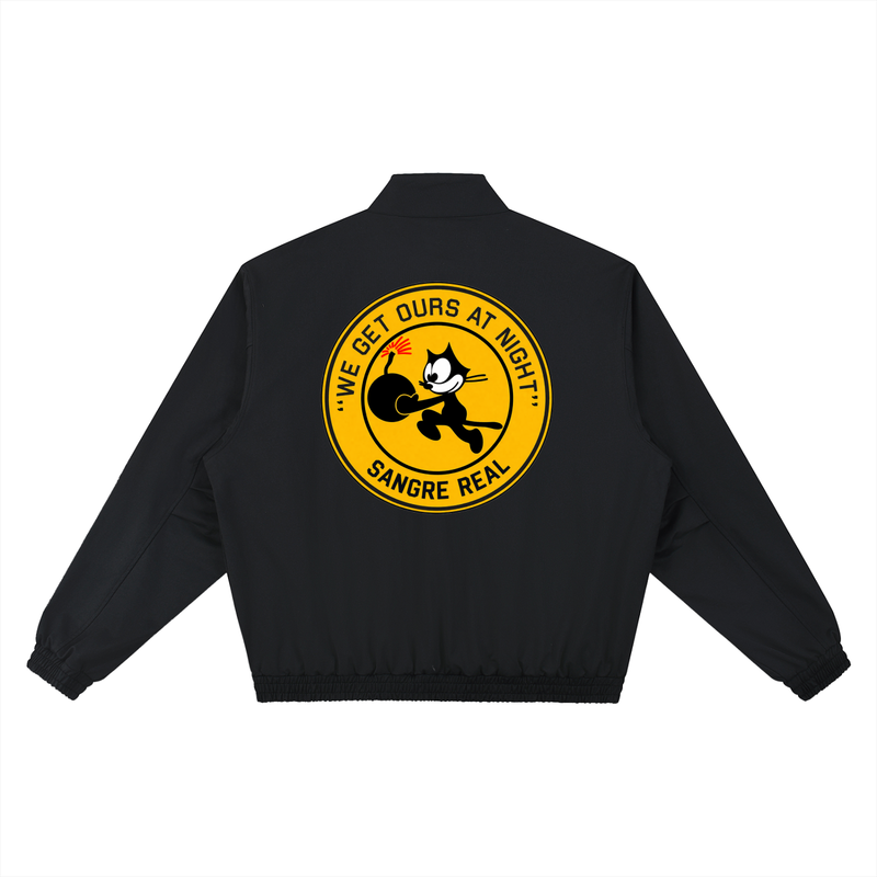 Strike Stand Collar Bomber Jacket